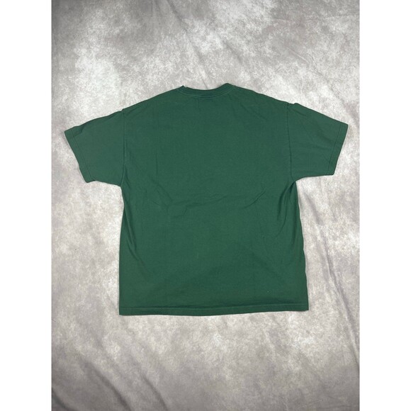 VINTAGE Santa Cruz Skateboards Men T-Shirt 2XL Green Y2K Logo Dot Adult Tee - Picture 2 of 6